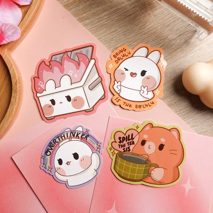 stickersbysuzie - Wholesale Sticker - Being Delulu is the Sululu Sticker