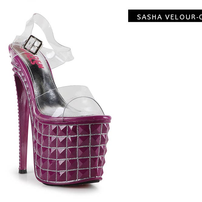 Anthony Wang - Vendita all'ingrosso Scarpe con plateau - Donna - GB SASHA VELOUR-020