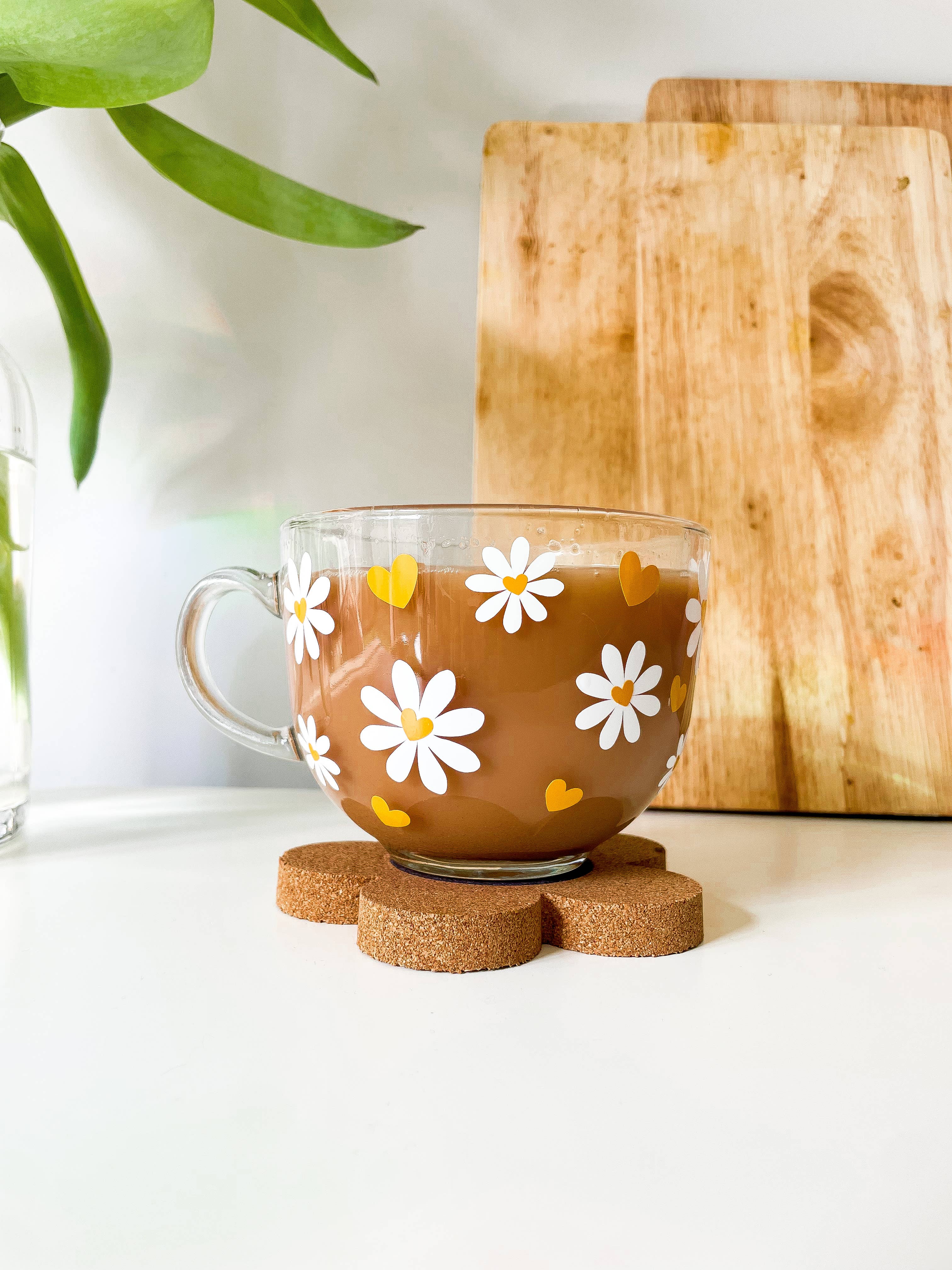 Hope and Grey Creative - Vente Tasse à café - Tasse Daisy Heart 1