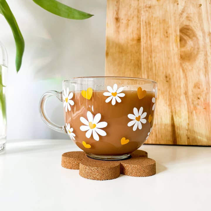 Hope and Grey Creative - Vente Tasse à café - Tasse Daisy Heart 1