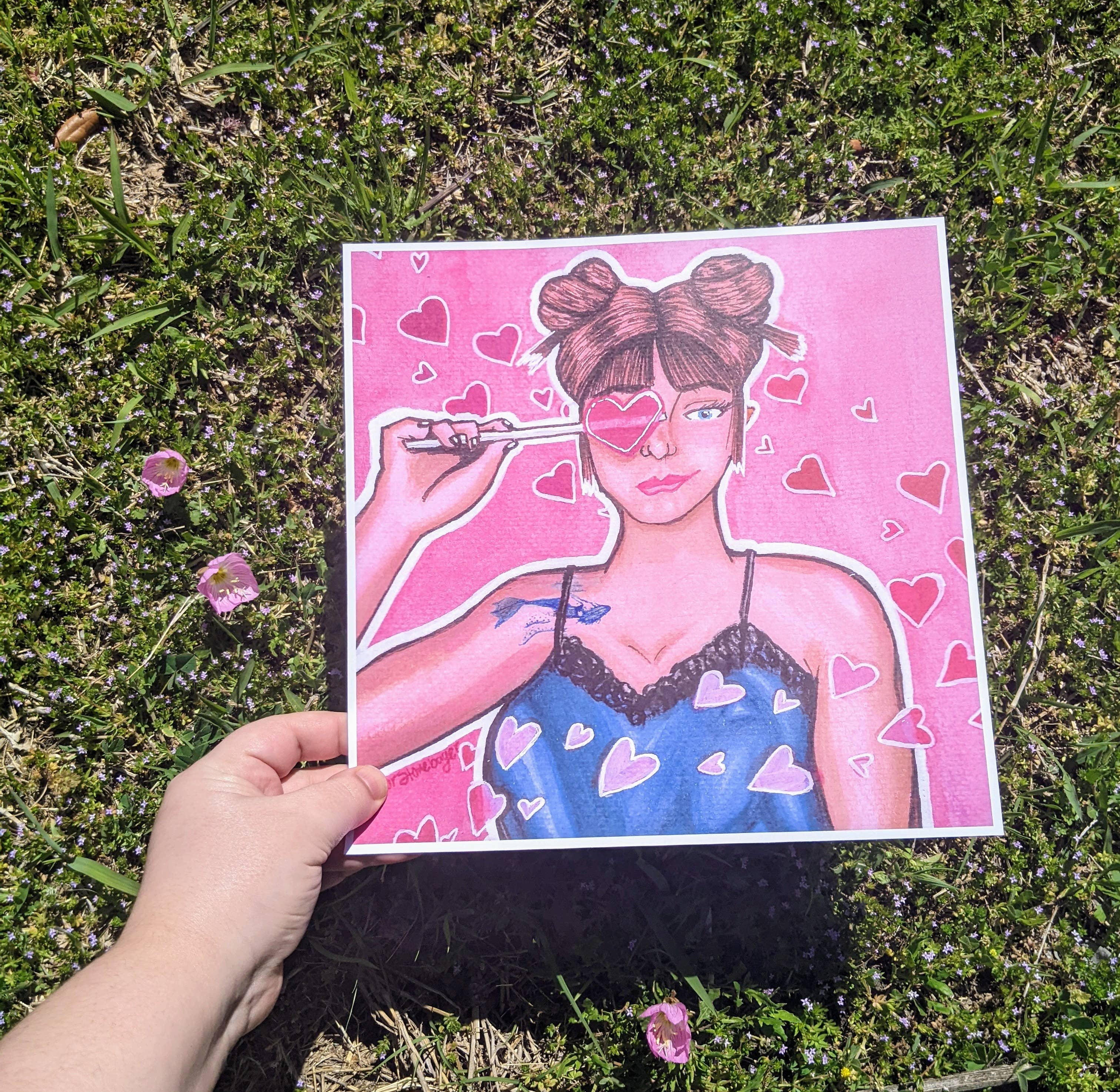 Taylor Stonebarger Creations - Wholesale Art Print - Crush Print 10x10in.1