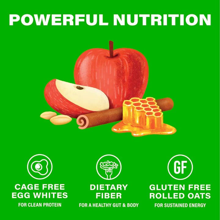 Over Easy - Wholesale Snack Bar - Over Easy: Apple Cinnamon Breakfast Bar8