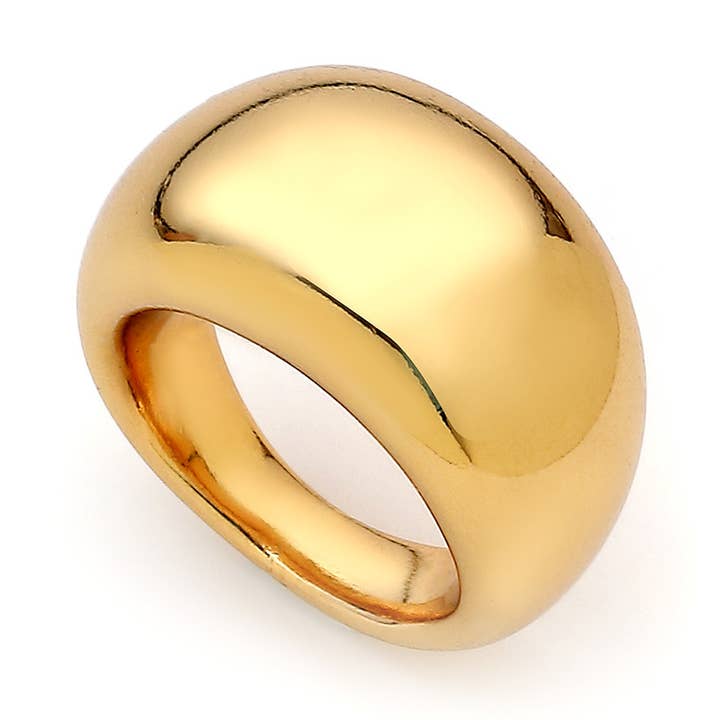 Chris Gold Plated Ring for wholesale by Mon Reve