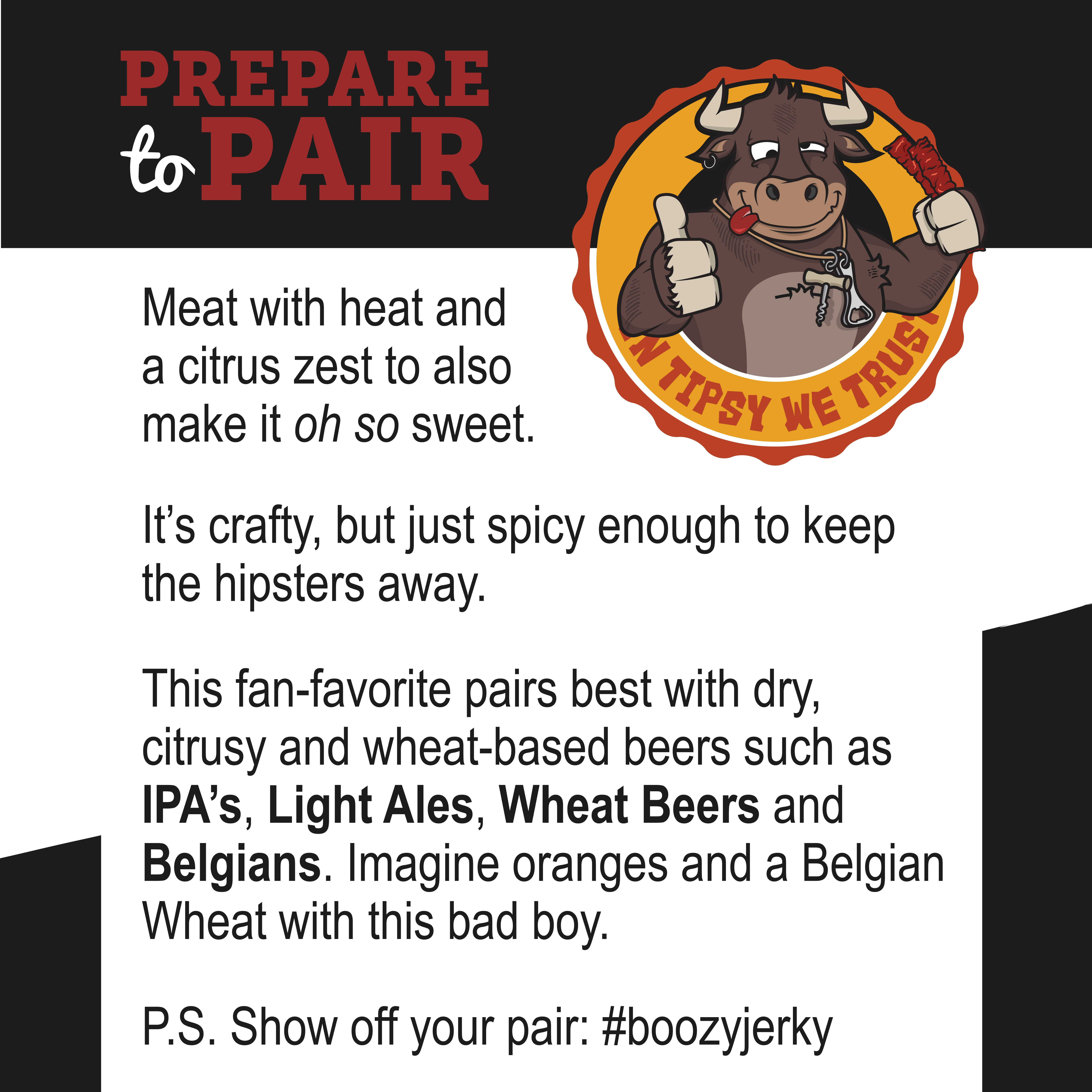 Boozy Jerky - Wholesale Jerky - Spicy Citrus IPA Beef Jerky5