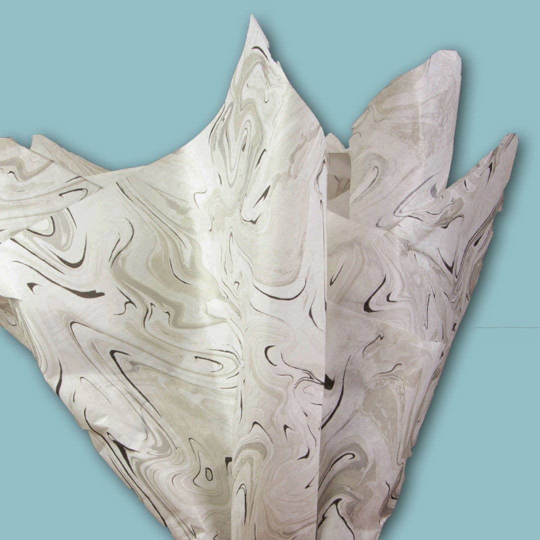 kadopapier.net – wholesale Tissue paper – Black Marble Tissue Paper0