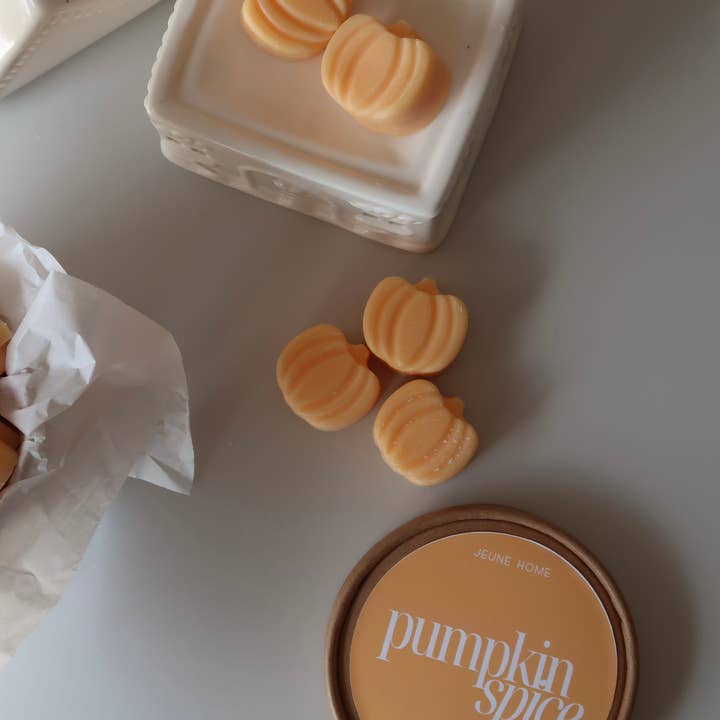 Jeune Home - Wholesale Wax melt - Pumpkin shaped wax melts | spice pumpkin wax melts1