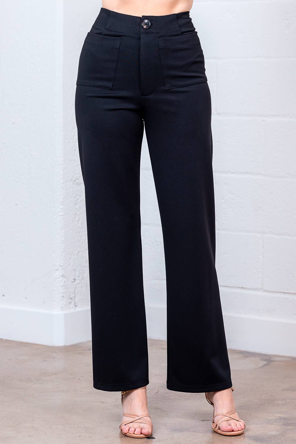 Black BP10005T-ANTRO FRONT POCKET PANT  for wholesale on Faire0