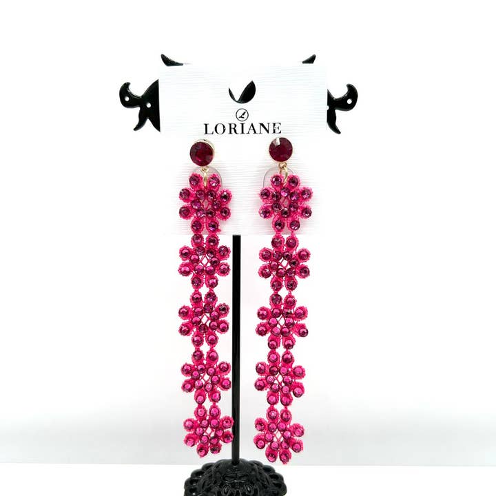 LORIANE CREATION - Wholesale Dangle Earrings - Lace earring ER268-12BY