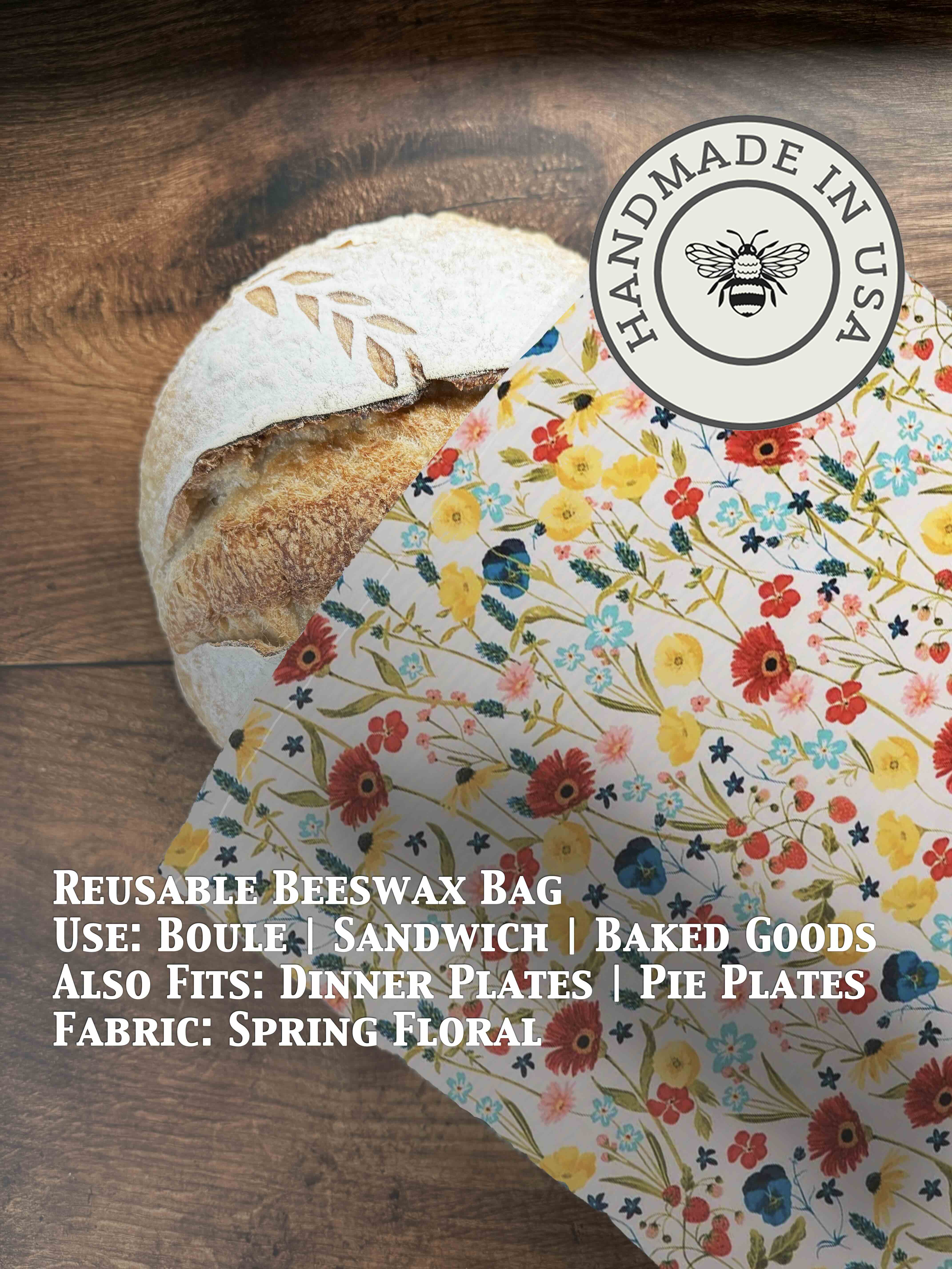 Five Oaks Farm – wholesale Food storage wrap/bag – Bread Bag | Beeswaxed23
