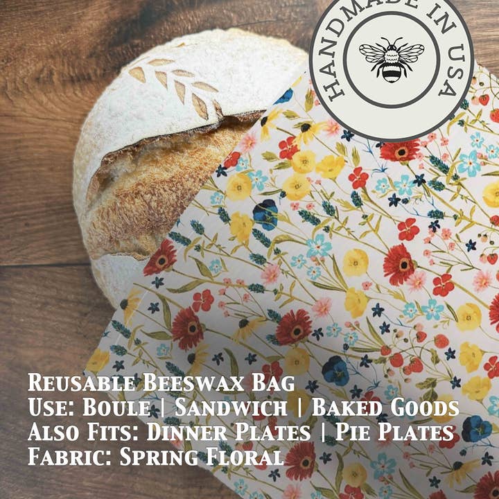 Five Oaks Farm – Großhandel Verpackung/Beutel zur Aufbewahrung von Lebensmitteln – Brotbeutel | Bienenwachsbeschichtet59