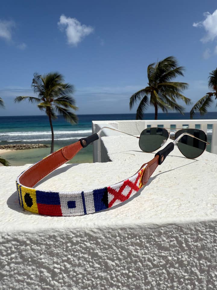 Nautical Flag Sunglass Straps (Copy) for wholesale by American Duke