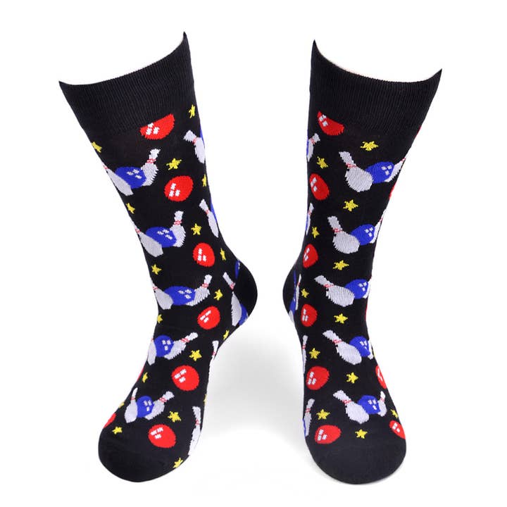 Selini New York - Wholesale Socks - Men's - Bowling Novelty Socks for Men2