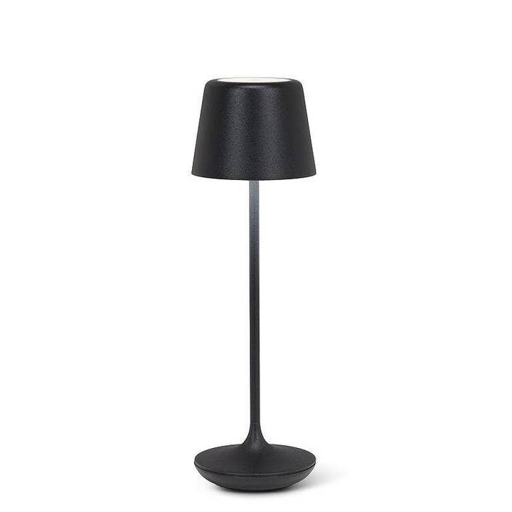 Candeeiro LED em Forma de Sino-Preto Mate-24 cm de Altura por atacado de Abbott Collection