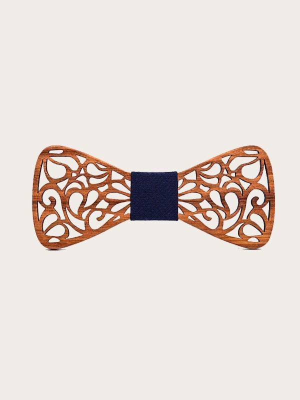 Men's Wooden Bow Tie - Camelia for wholesale by Wood&Chic