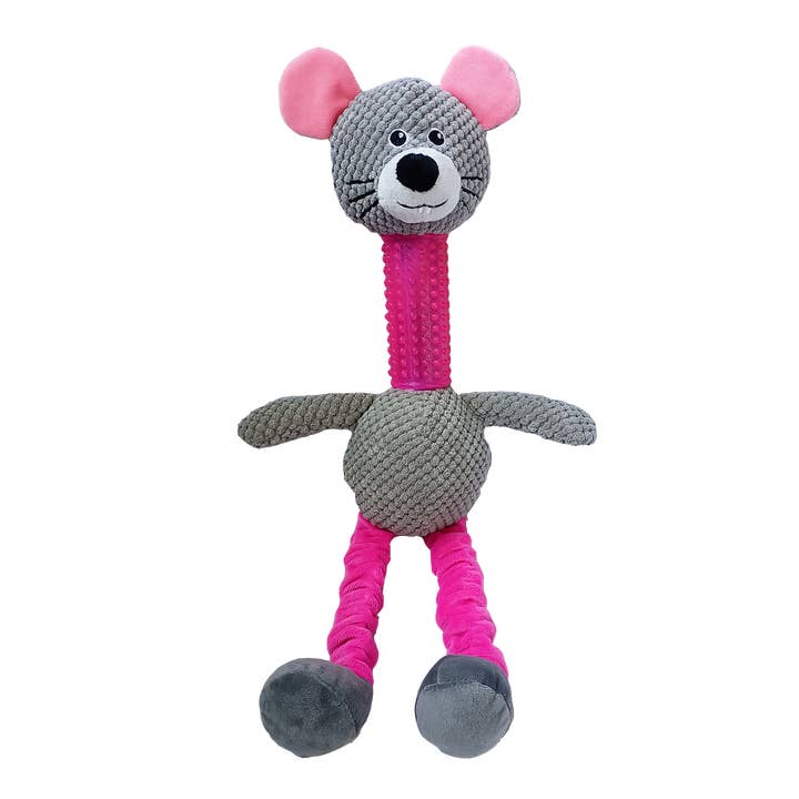 Happy Pet Products Ltd – Engroshandel Tøjdyr - Hund – Mus med lang hals