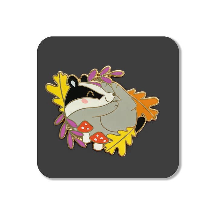 Spilla smaltata autunnale con tasso per la vendita all'ingrosso da parte di Mila made