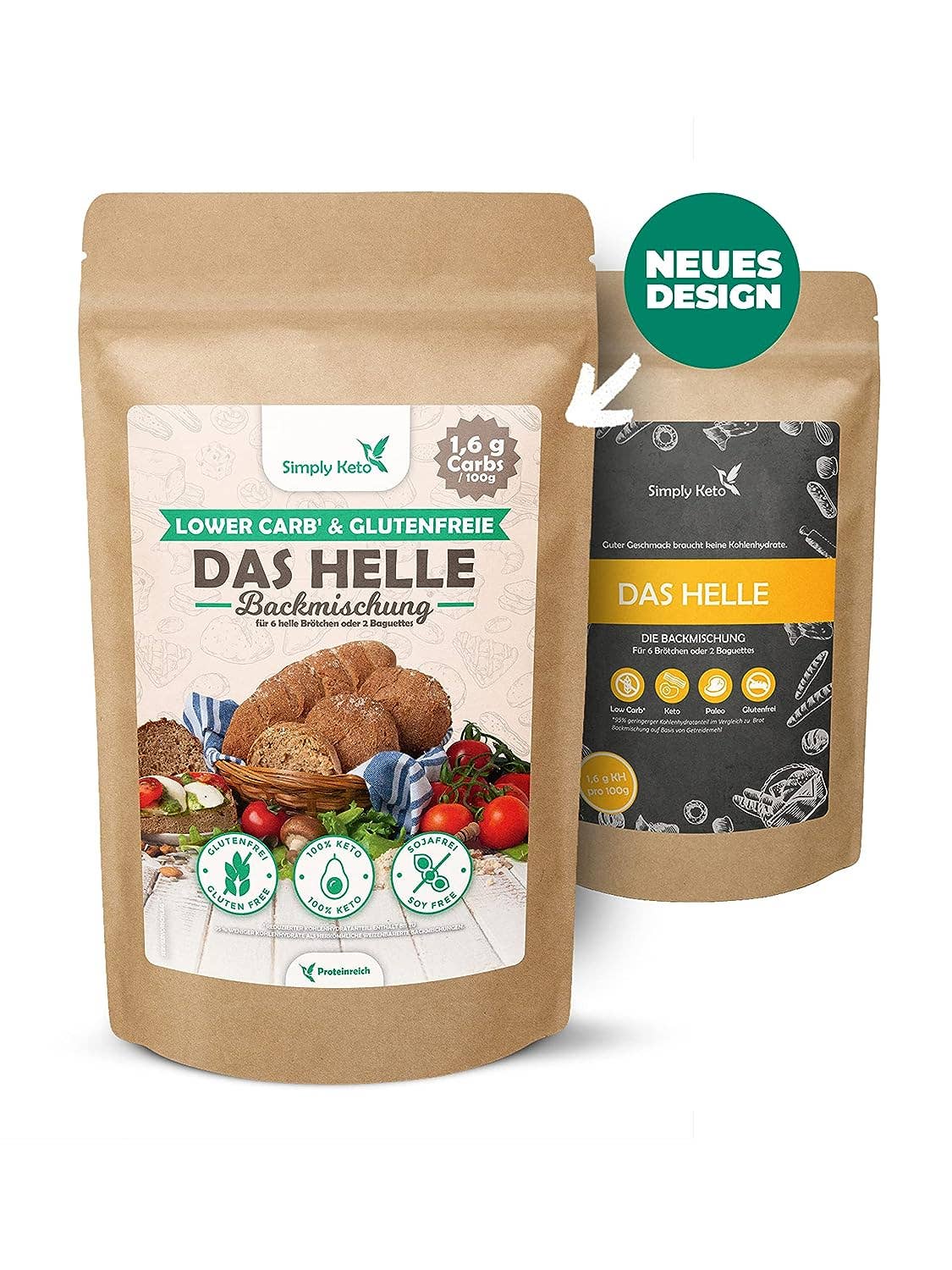 Simply Keto – wholesale Brödmix – vegansk låg-carb brödblandning1