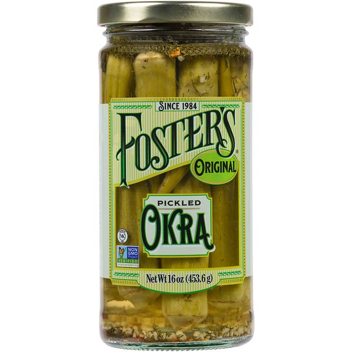Foster's Pickled Okra - 16oz (6 pack) for wholesale by Foster's Pickled Products
