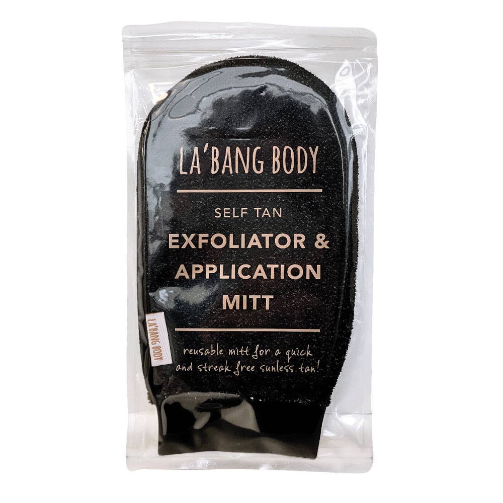 La'Bang Body - Wholesale Self-Tanner - 2 In 1 Sunless Tan Exfoliator & Application Mitt0