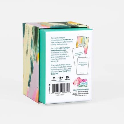 Pink Tiger Games - Wholesale Card Game - Flatter Me: A Compliment Battle Card Game5