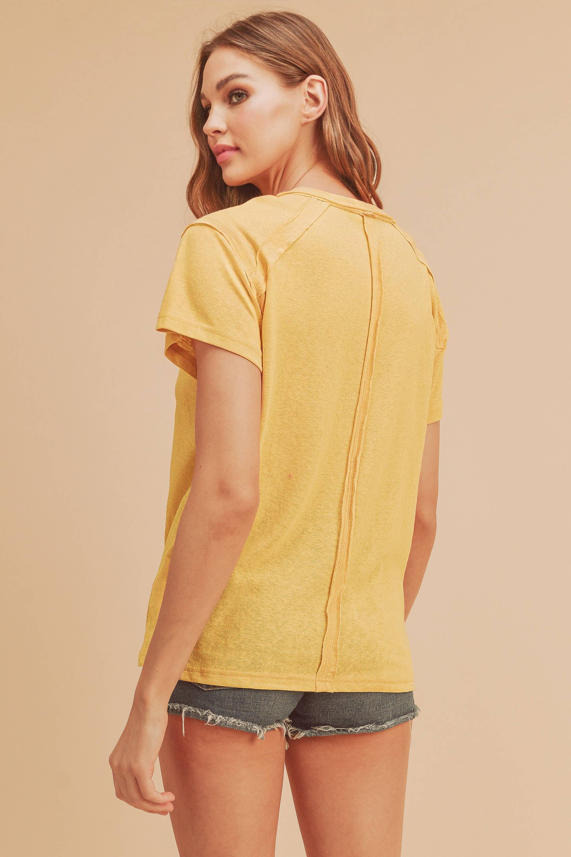 AEMI + CO - Wholesale T-Shirt - Women's - 847AN Junie Top 210