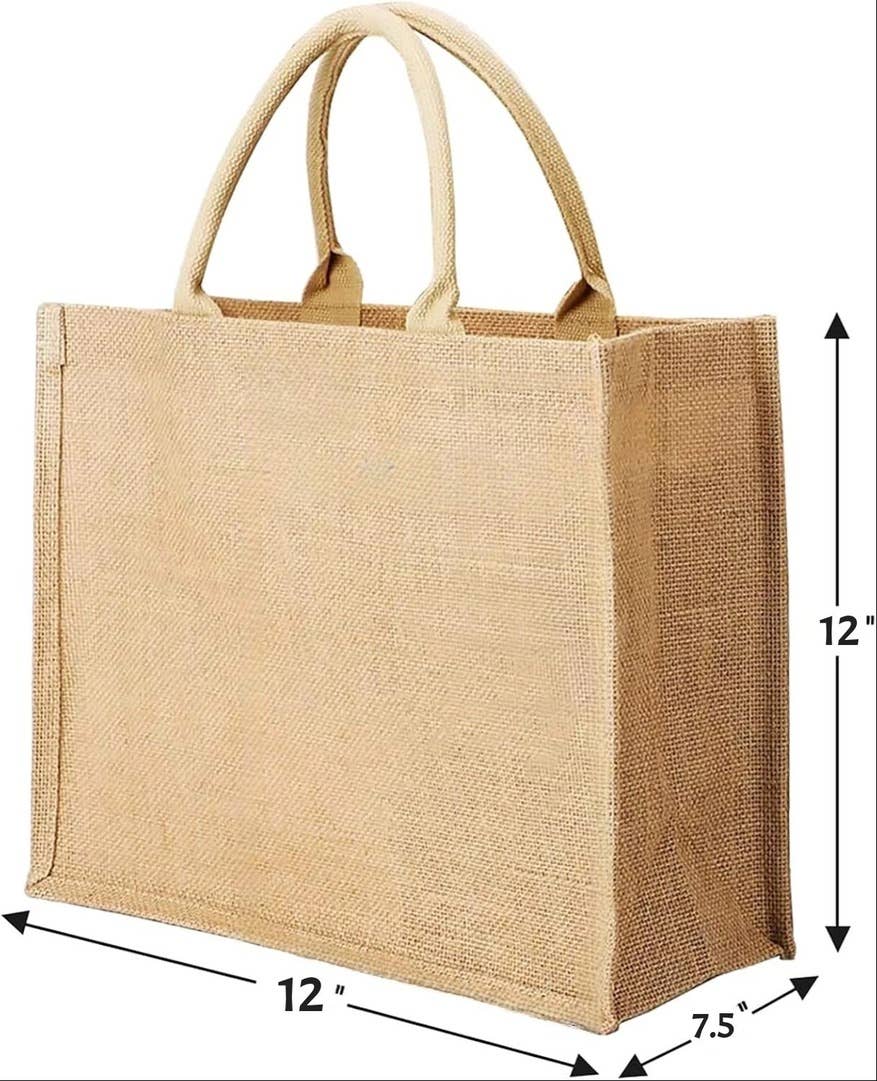 Alo Organic International – Großhandel Tragetasche – Unisex – Individuell gestaltete quadratische Jutetasche mit Ihrem Logo-Textdesign2