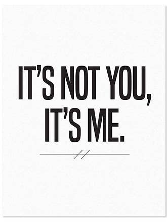 Carte It's Not You pour la vente par Unfiltered