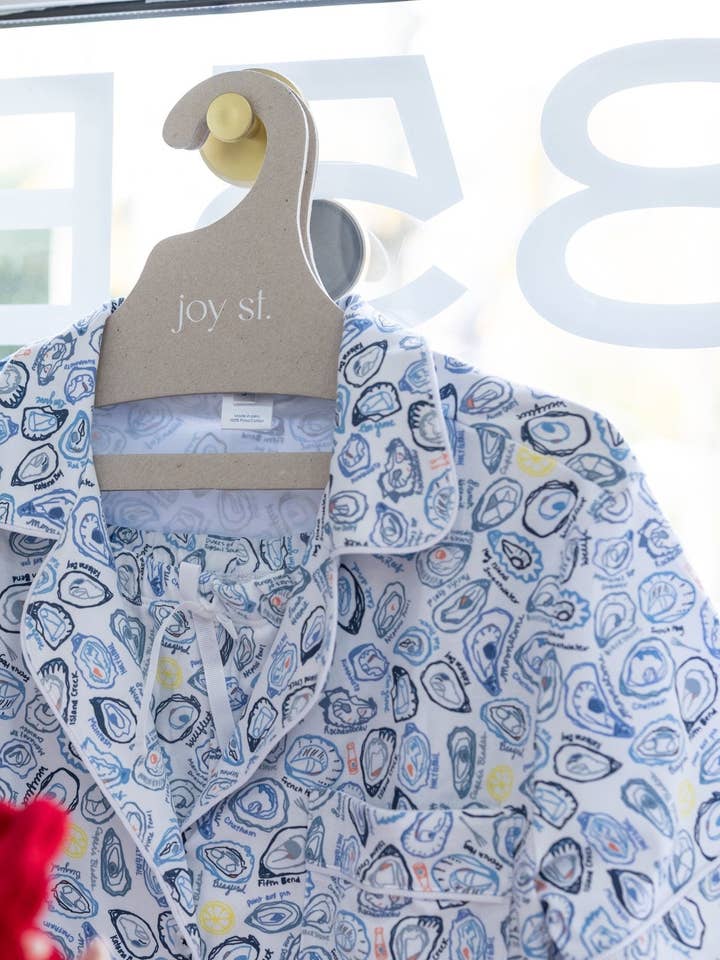 Oysters Women’s Button Front Short Pajama Set for wholesale on Faire2