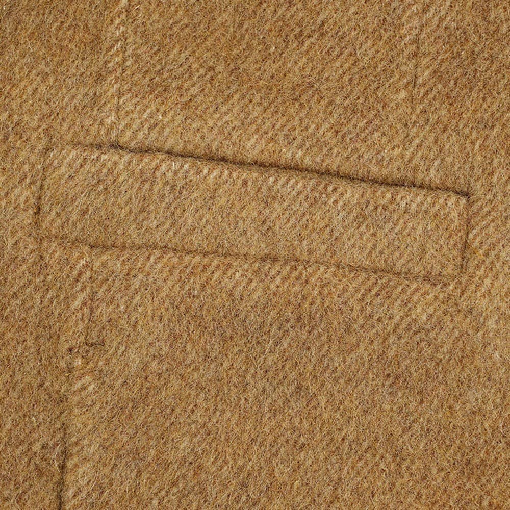 Colorea como imágenes Abrigo Blazer de Lana CT111 Otoño con Diseño de Solapa de Bufanda Combinada de venta al por mayor en Faire12