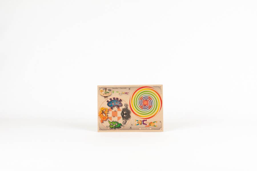 NKD Puzzle – Großhandel Bastelset – Kreisel zum Zusammenbauen „DIVINATORY TOUPIX“5