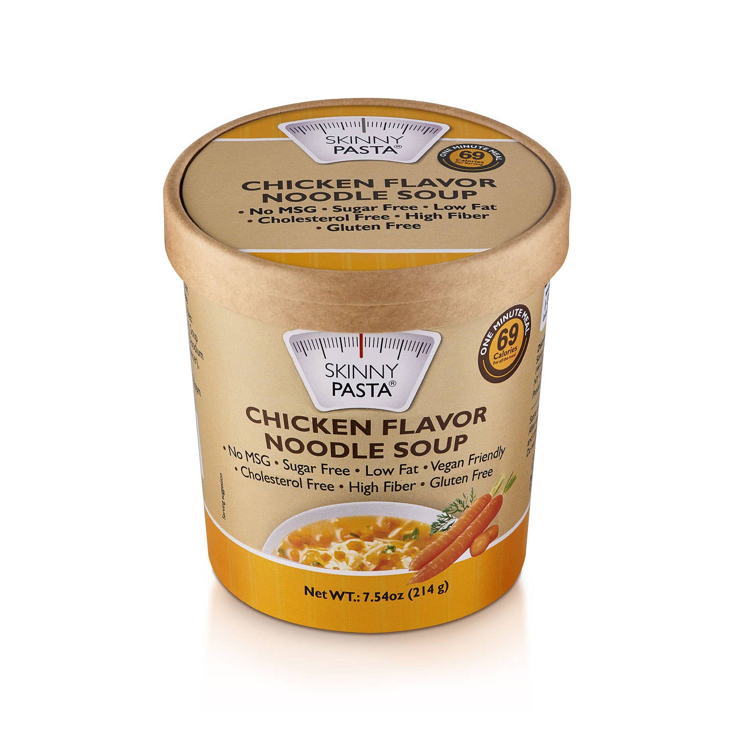 Wholesome Good - Wholesale Soup - Skinny Pasta Chicken Soup 69 Calorie Keto Gluten Free 7.54oz0