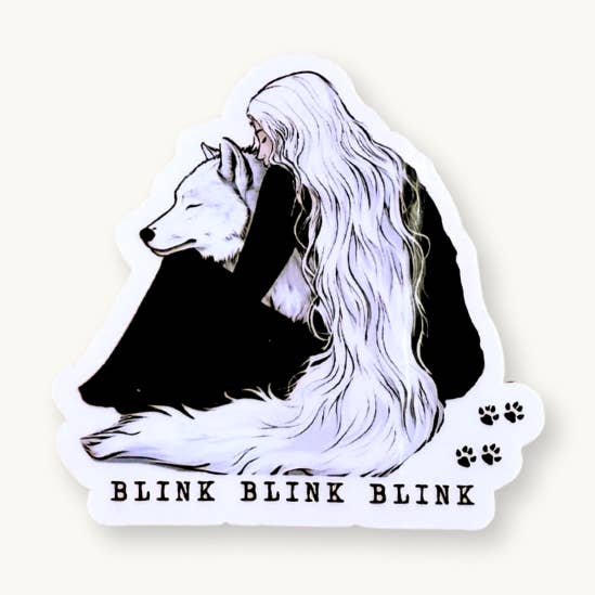 Throne of Glass Inspired Wolf| Vinyl Decal for wholesale by The sticker era