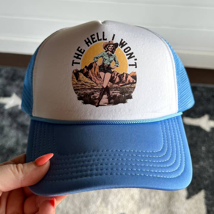 Hank & Scoot - Vendita all'ingrosso Cappellino da camionista - Donna - Il cappello da camionista che diavolo non voglio0