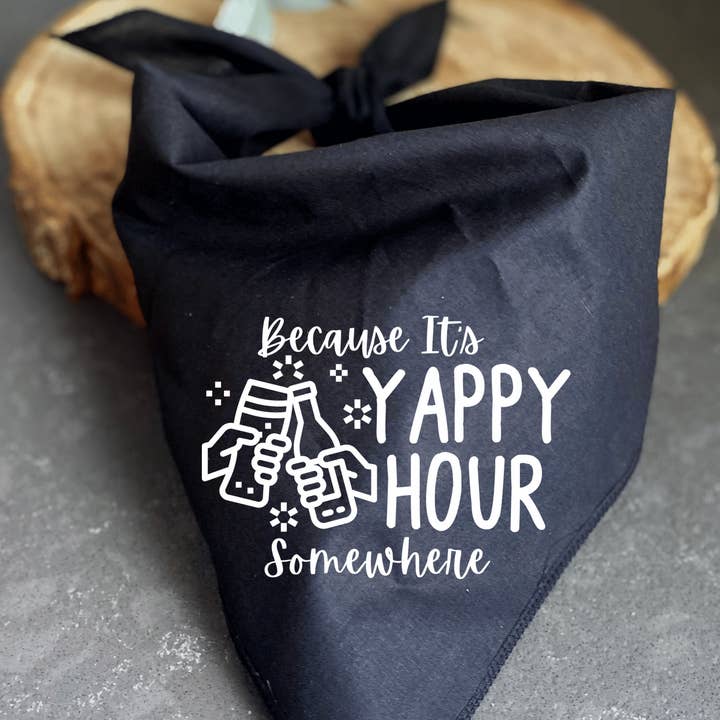 Craft Beer Pet Gear - Wholesale Pet bandana – Dog - Yappy Hour Pet Bandana4