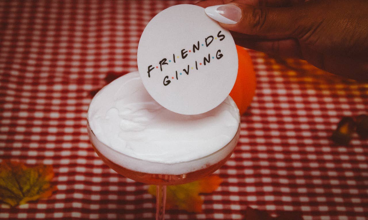 Ninalem's Party - Wholesale Cocktail/Liquor Glass - Friendsgiving Edible Cocktail Drink Topper 1