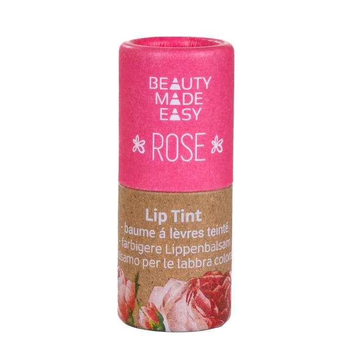 Beauty Made Easy Le Papier - Wholesale Lip Balm - Vegan Tinted Lip Balm - ROSE2