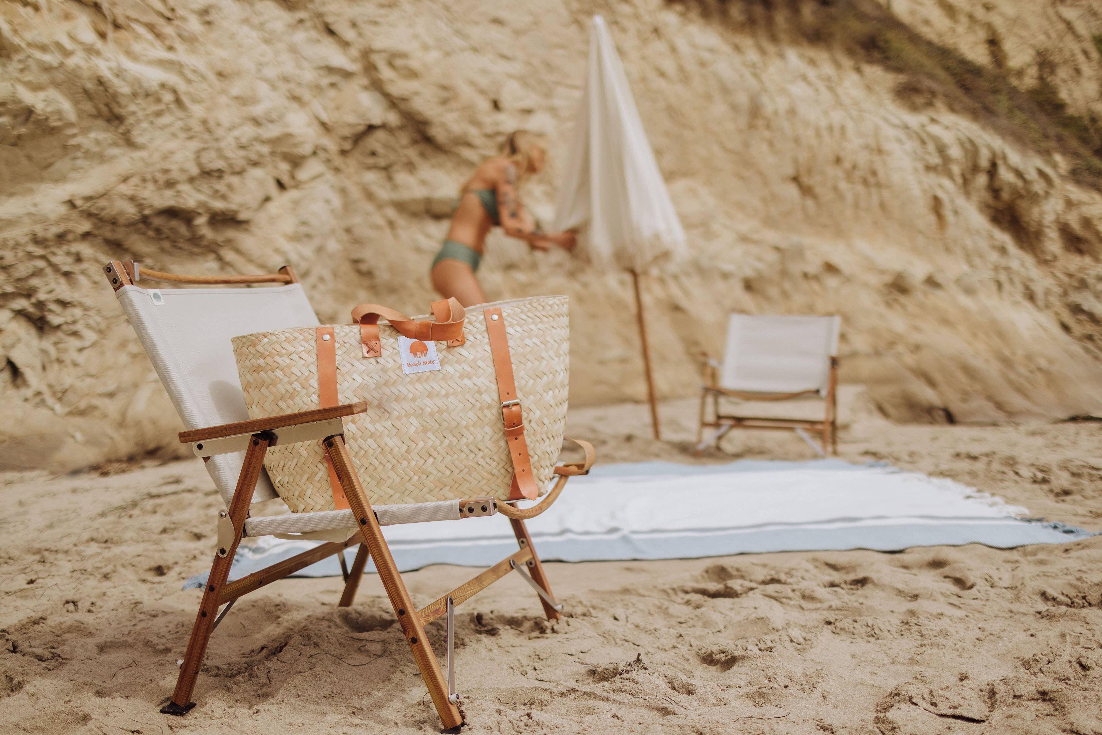 Picnic Time Family of Brands - Wholesale Cooler/Cooler Bag - Hermosa Insulated Woven Seagrass Beach Cooler Bag9