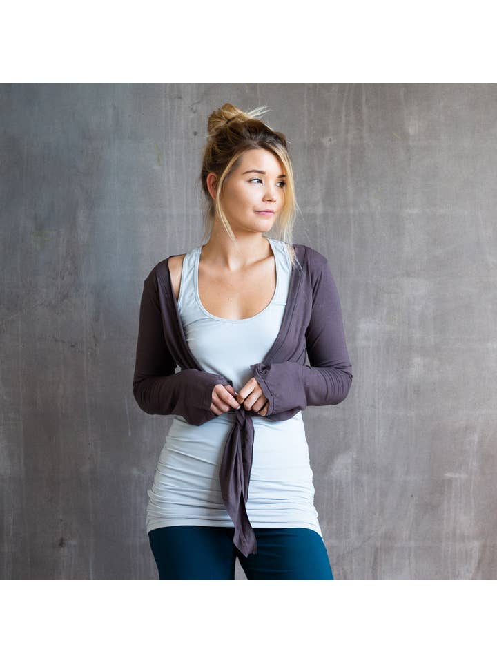 Paramita Designs - Wholesale Jacket - Women's - Yoga Wrap Ballet Mini Jacket2