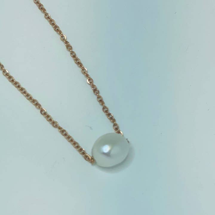 Little Happies Co - Wholesale Beaded/Pearl Necklace - Pearl necklace, Gift for Godmother, Godmother gift, Godmother necklace, Christmas gift For Godmother, dainty necklace, conformation gift