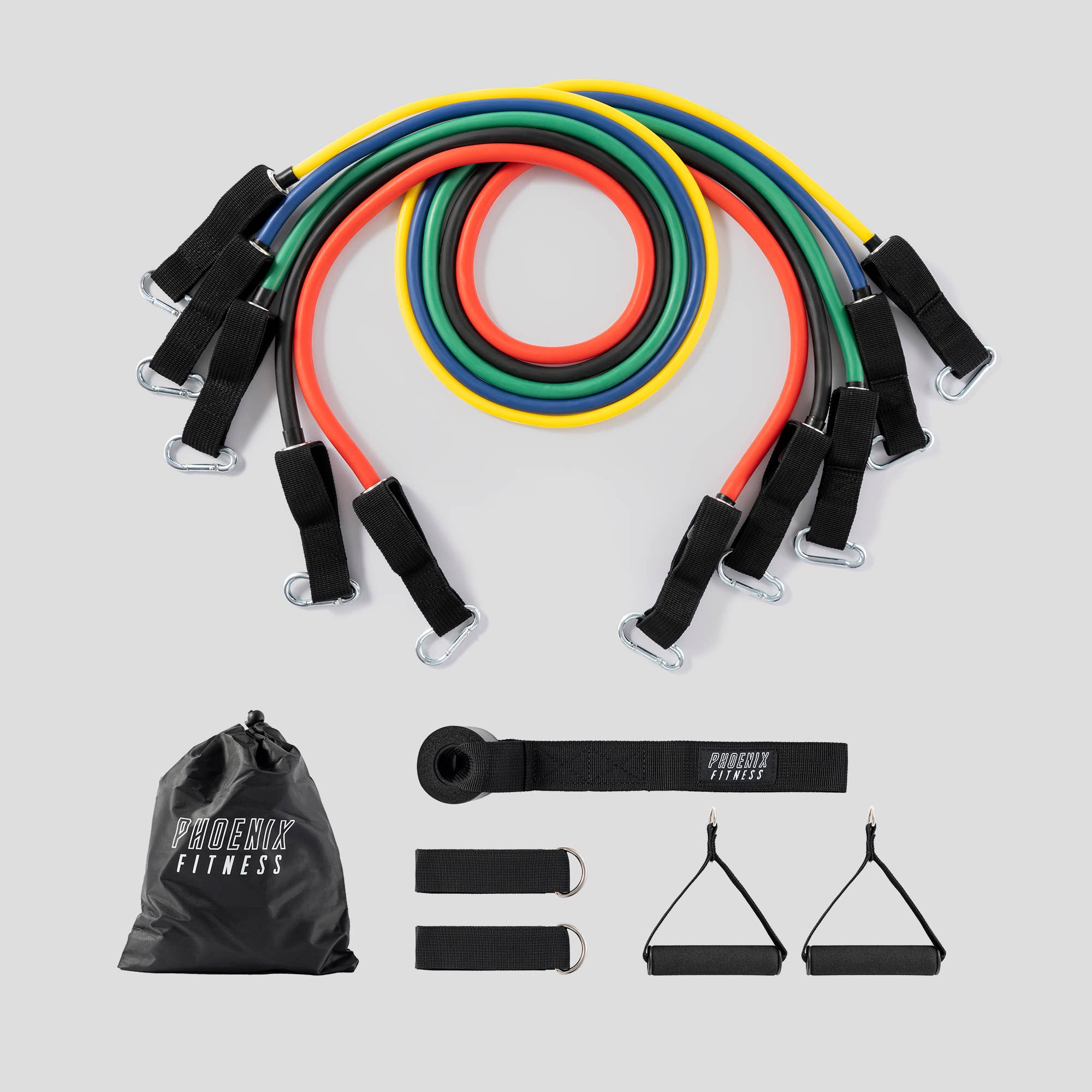 Phoenix Fitness - Wholesale Fitness Equipment - Phoenix Fitness Multi-Function TPR Resistance Tubes23