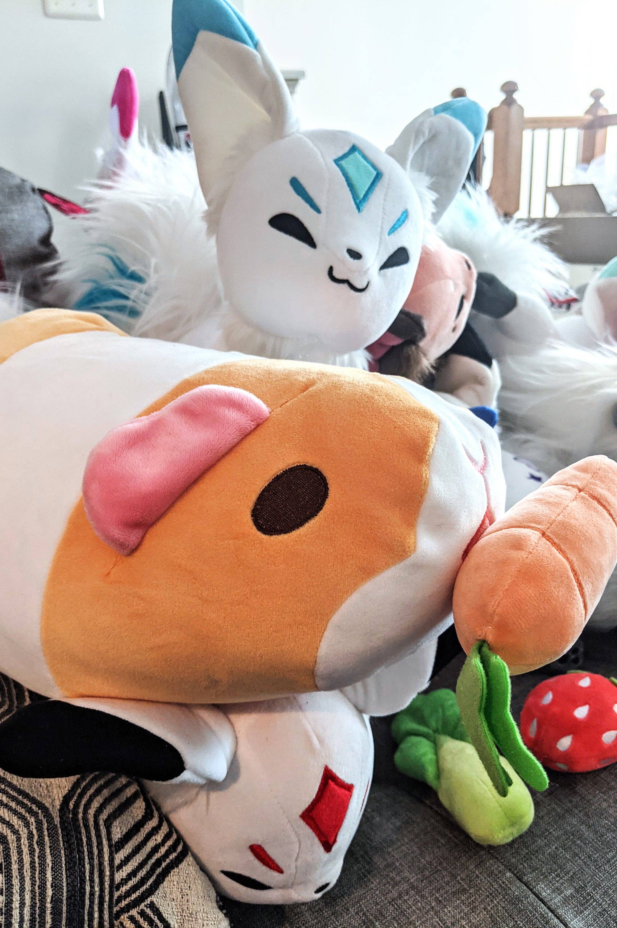 Floral Frolic - Vente Peluche – enfant et bébé - Peluche cochon d'Inde Himalayan Pigtato5