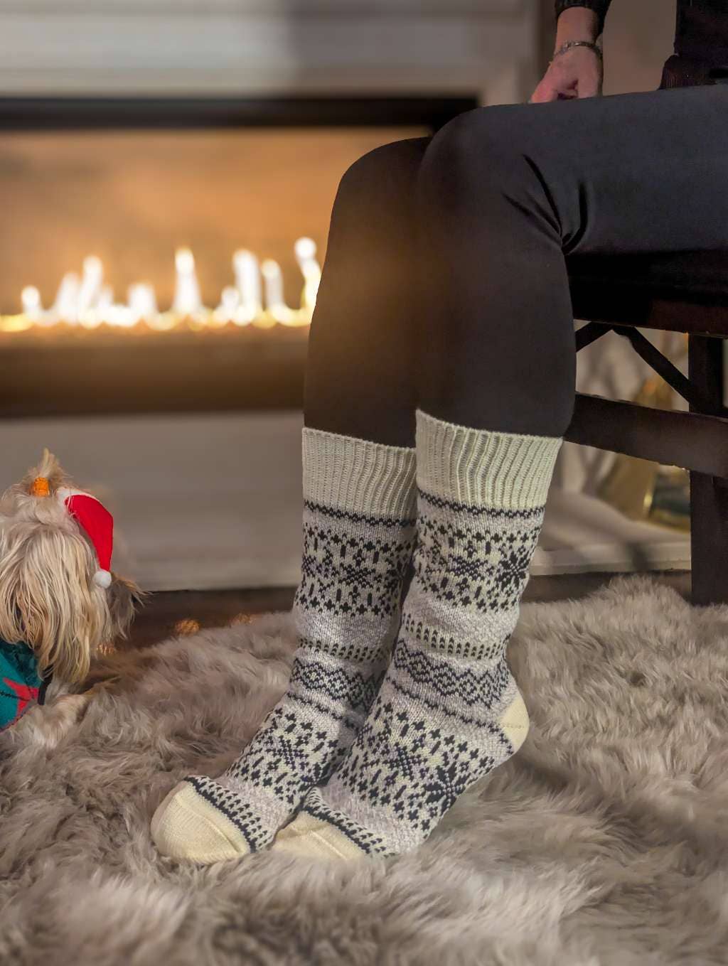 Nordic Wools - Wholesale Socks - Unisex - Nordic Socks Soft COZY™  Warm (Asenka - Creme)  - Unisex2