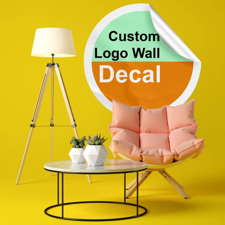 Custom Wall Decal Logo - Create Personalized Business Customized Sticker for wholesale by Decords