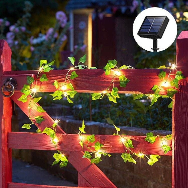 BRECK + FOX - Wholesale String Lights - Solar Ivy String Lights5