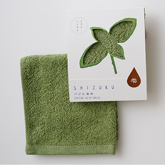 FUKUROYA TOWEL – wholesale Hand towel – SHIZUKU Vegetable Dyed Towel Handkerchief  – Made in Japan4