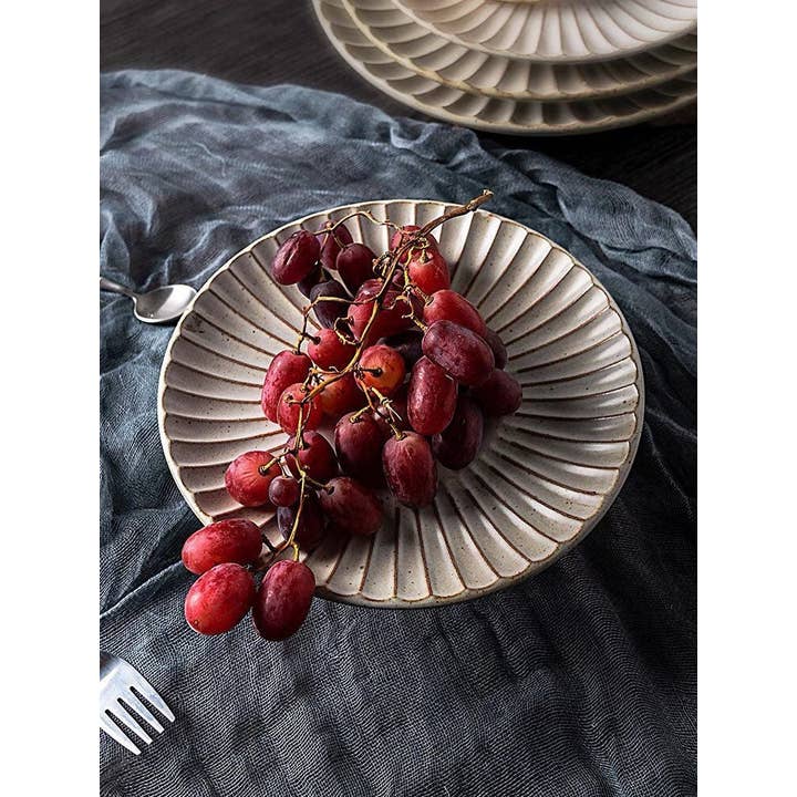 Gohobi (We cover U.S. import duties) - Wholesale Dinner Plate - Gohobi Handmade Ceramic Japanese Style Plate1