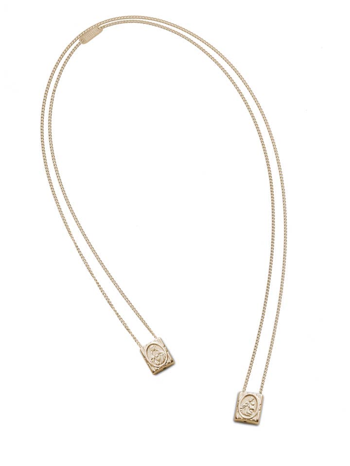 Cadena pequeña tradicional de oro de 10 quilates para venta al por mayor de Ballestrin