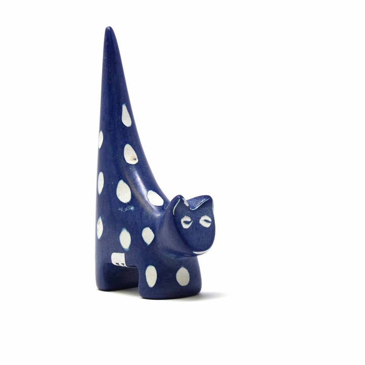 Global Crafts - Wholesale Decorative Figurine - Single Soapstone Cats - Small 2-inch