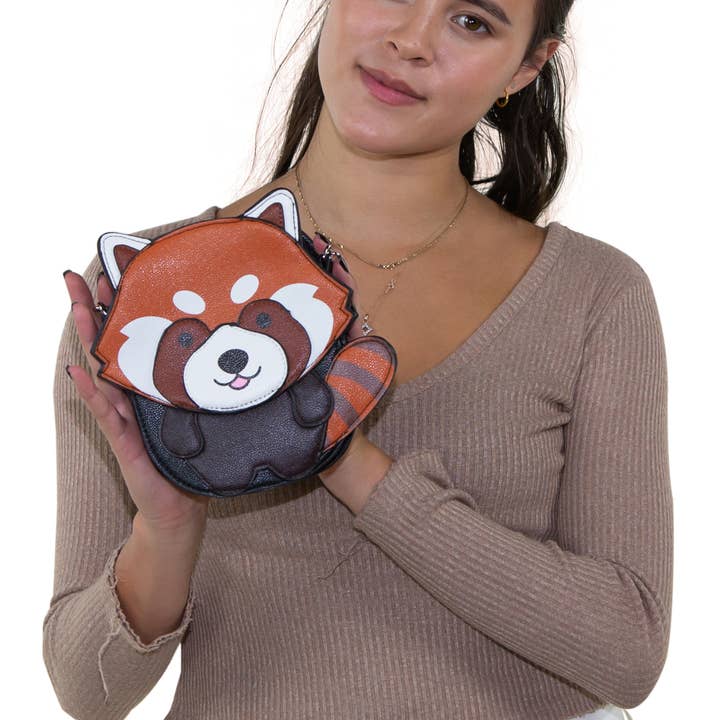 COMECO INC - Wholesale Crossbody Bag - Women's - Red Panda Crossbody Bag5