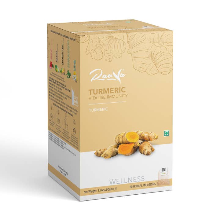 Turmeric Infusions / Tea / Latte By Ravya Drinks. for wholesale by Ravya Herbal